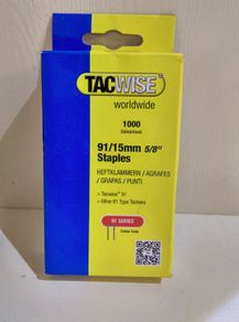 Tacwise 91/15mm Staples (1000)