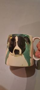 Anthropology Dog Mug