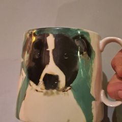 Anthropology Dog Mug