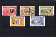 1990 Guernsey 150th Anniversary of the Penny Black Commemorative Stamps Mint Never Hinged (MNH)