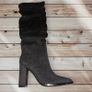 Anna Field Diamante Over The Knee Boots Image 5