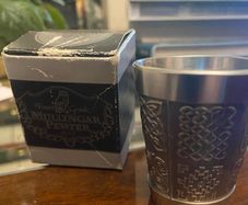 Mullingar Pewter Celtic Whiskey Shot/Measure