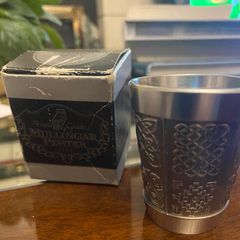 Mullingar Pewter Celtic Whiskey Shot/Measure