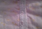 Dior baby Cot bed bumpster