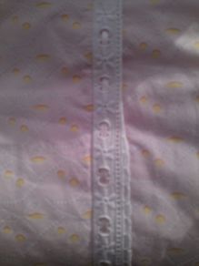 Dior baby Cot bed bumpster