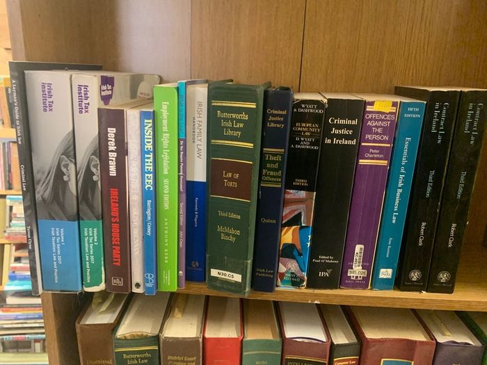 Large collection of Law Books - Prices on Request.