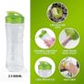Blend Active Personal Blender & Smoothie Maker with 2 Portable Blending Bottles (600ml), 300W, Green [VBL062] Image 3