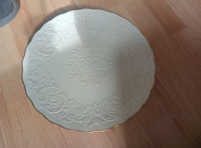 Wedding plate ornament