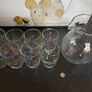 Beverage Set of Jug +8 Glasses ideal for Cocktails or Lemonade ARTLAND Confetti Image 3