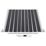 WPC Fence Set 9 Square + 1 Slanted 1657x186 cm Grey Image 4
