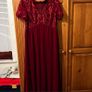 red formal dress Image 2