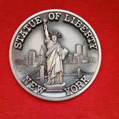 New York Metal Plaque