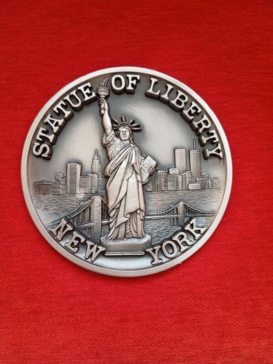 New York Metal Plaque