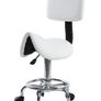 Spa Rolling Stool with Back Support for Beauty Tattoo Image 3
