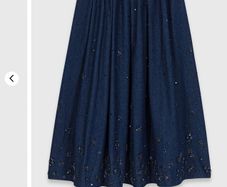 Maje Denim Skirt - Size 42