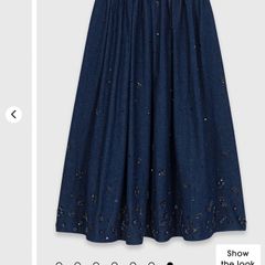 Maje Denim Skirt - Size 42