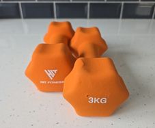 New Hit Fitness Neoprene Studio Dumbbells | 3KG Pair