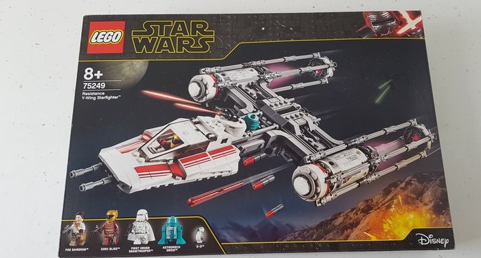 LEGO Star Wars Resistance Y WIng Starfighter 75249 - New and Never Opened