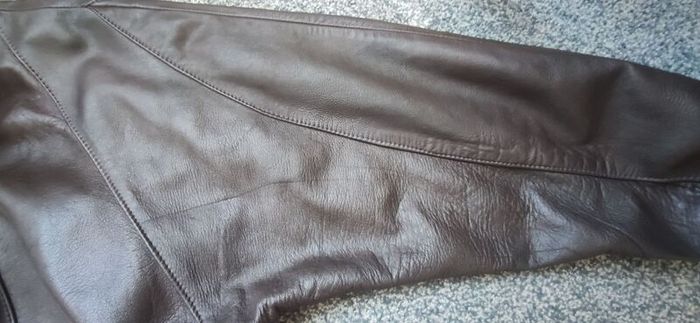 Vintage Spanish Soft Leather Jacket Made in Mallorca  Espresso  Size 44