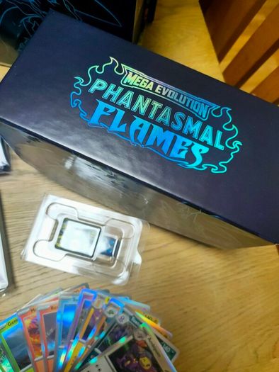 Phantasmal Flames ETBs Open - Full set Holos and base cards