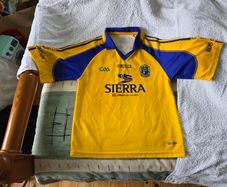Roscommon Home Gaelic Football Jersey 2009 to 2010 Children 9 to 10 Years Old GAA