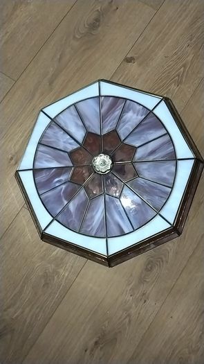 Stained Glass light fixture
