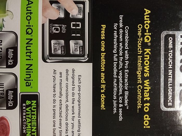 Auto-IQ Nutri Ninja boxed