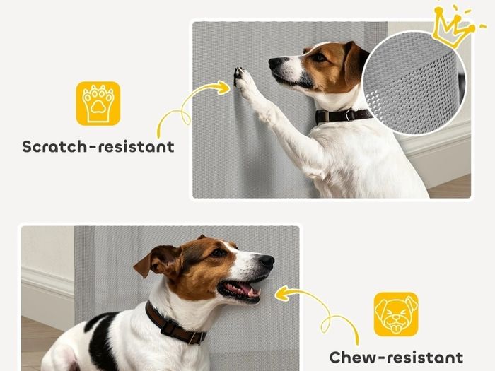retractable dog gate