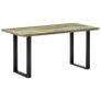 Dining Table 160x80x75 cm Solid Reclaimed Wood Image 9