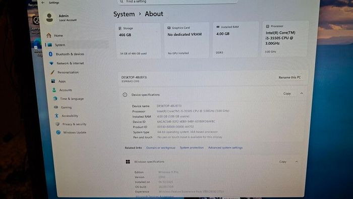 Fujitsu Desktop PC