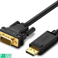 DP Male to VGA Male Cable 1.5m