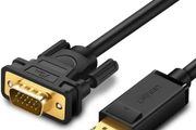DP Male to VGA Male Cable 1.5m