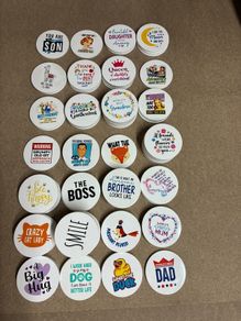 Variety of mugs and coasters