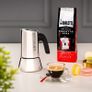 New Venus Caffettiera in Acciaio Inox, Adatta all'Induzione, Argento, 4 Tazze Image 2