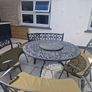 Aluminium table and chairs Image 2