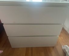 ikea chest drawers x2