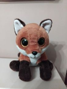 ty fay fox teddy 9 inch length by 5inch width