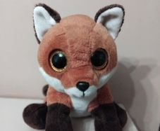 ty fay fox teddy 9 inch length by 5inch width