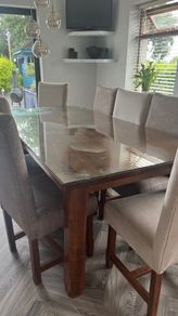 Dining room table and chairs