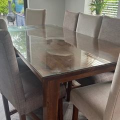 Dining room table and chairs