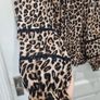 BNWT Leopard Print Blouse From French Brand Kilky Size Large Image 7