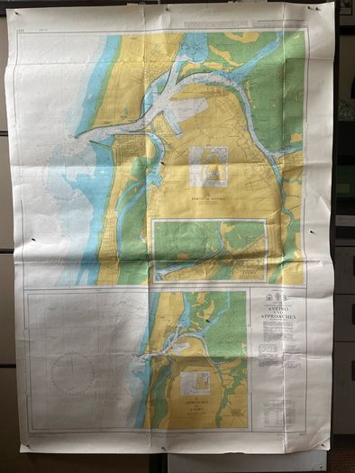 Nautical chart: Portugal West Coast - Aveiro and approaches