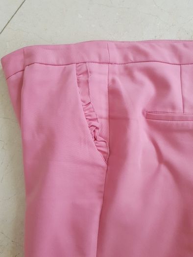 Zara pink trousers uk10