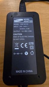 Samsung power adapter DSP-6014C 14V 4.29A