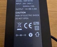 Samsung power adapter DSP-6014C 14V 4.29A