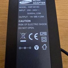 Samsung power adapter DSP-6014C 14V 4.29A