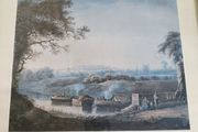 Framed print Ringsend and Irshtown from the Grand Canal, Dallin by John Henry Campbell 1755 / 1828 The National Gallery of Ireland