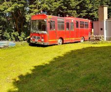Vintage all aluminium motorhome