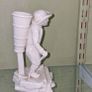 Belleek Belgian Hawker Figure Rare Mint Image 4