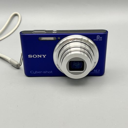 Sony DSC-W730 16.1MP Digital Camera Blue - Full Kit